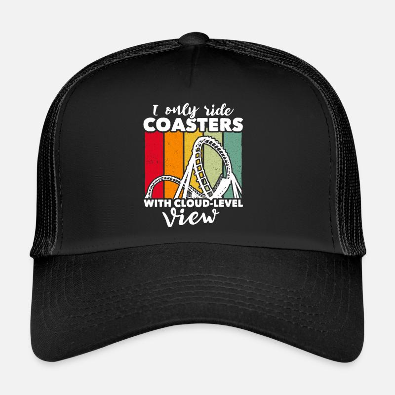 Achterbahn Achterbahnliebhaber Trucker Cap