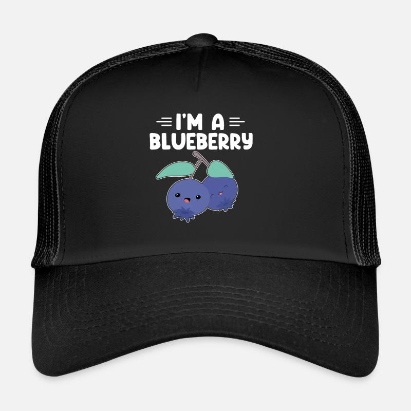 Heidelbeere Frucht Blaubeere Trucker Cap