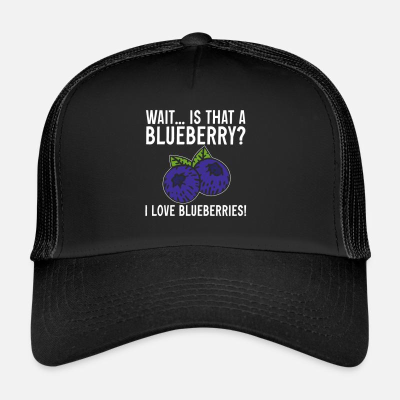Heidelbeere Frucht Blaubeere Trucker Cap