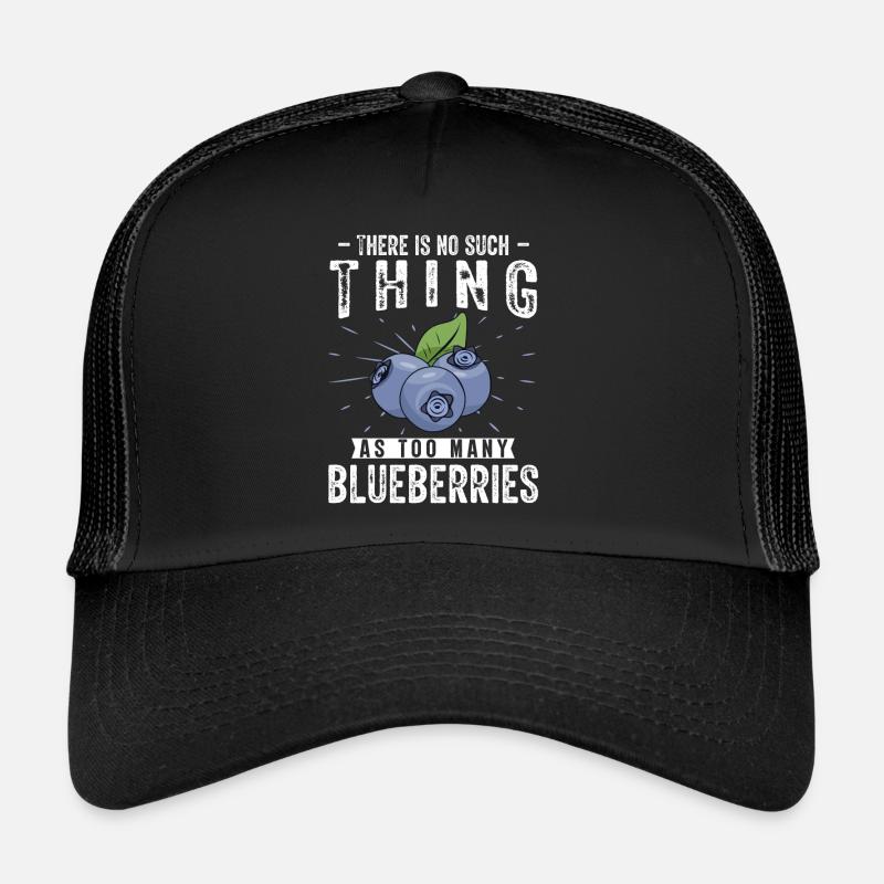 Heidelbeere Frucht Blaubeere Trucker Cap