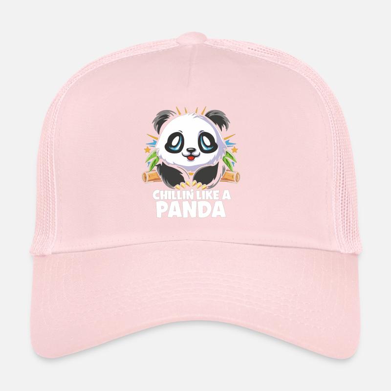 Panda Chill Mode Enabled Trucker Cap