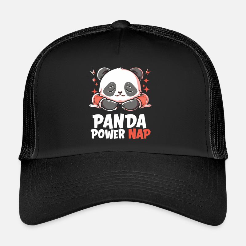 Panda Power Nap Trucker Cap