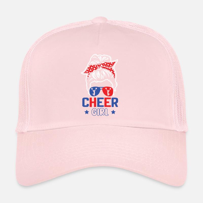 Cheerleadermädchen Cheerleading Jubel Jugend Trucker Cap