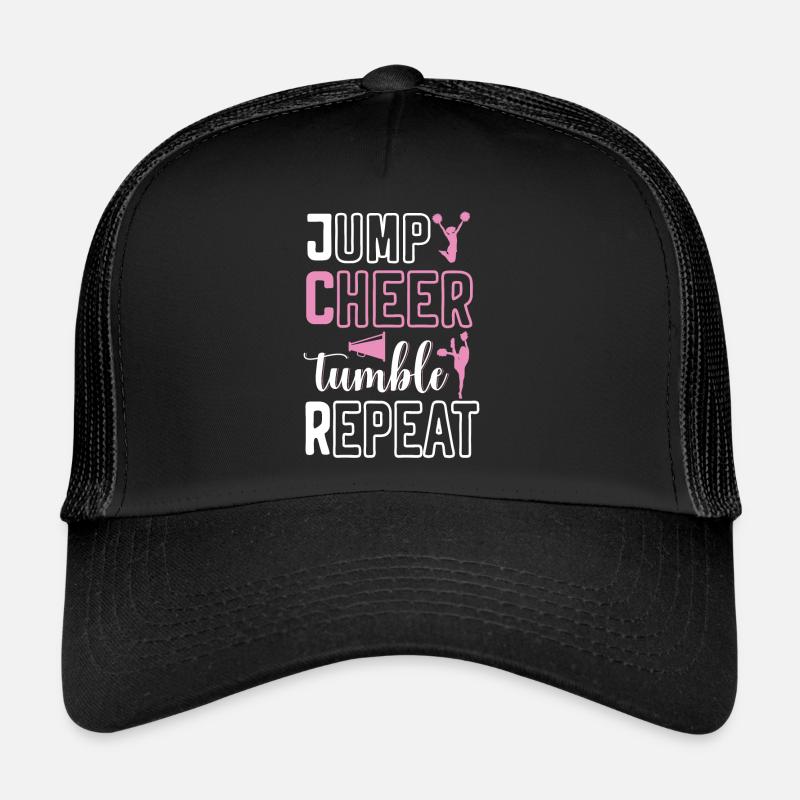 Cheerleadermädchen Cheerleading Jubel Jugend Trucker Cap