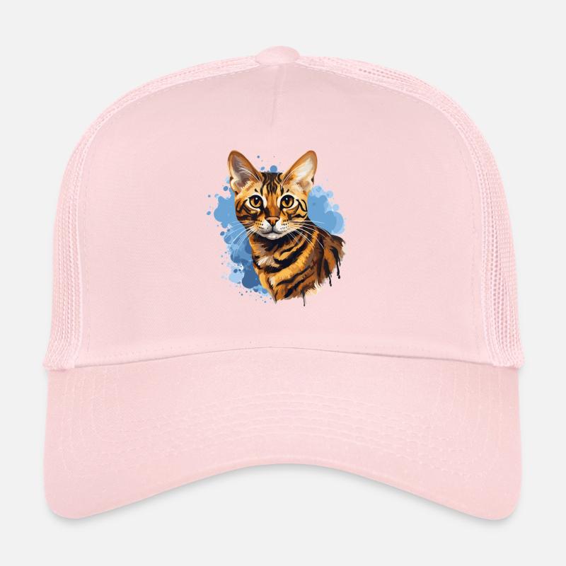 Bengal Cat Trucker Cap
