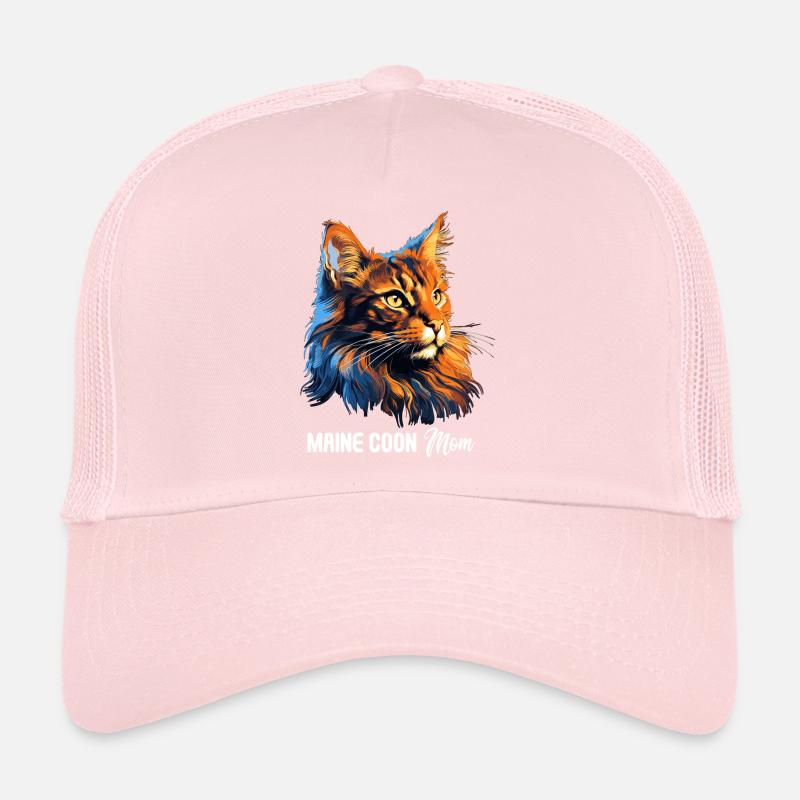 Maine coon Casquette trucker 