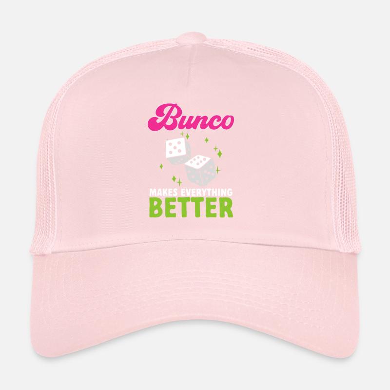 Jeu de dés Bunco Casquette trucker 