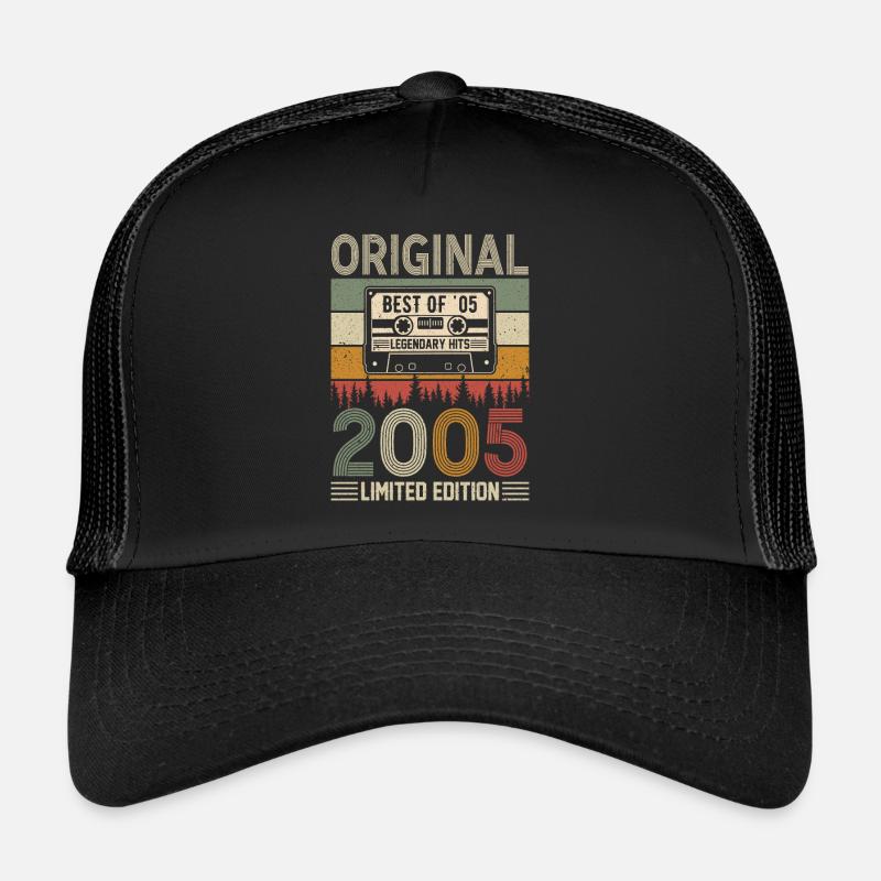 Millésime 2005 Anniversaire Casquette trucker 