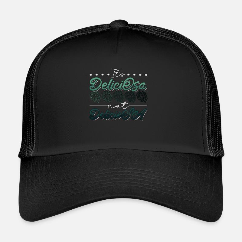 Monstera c’est DeliciOsa pas DelicioSA Jardinage Casquette trucker 