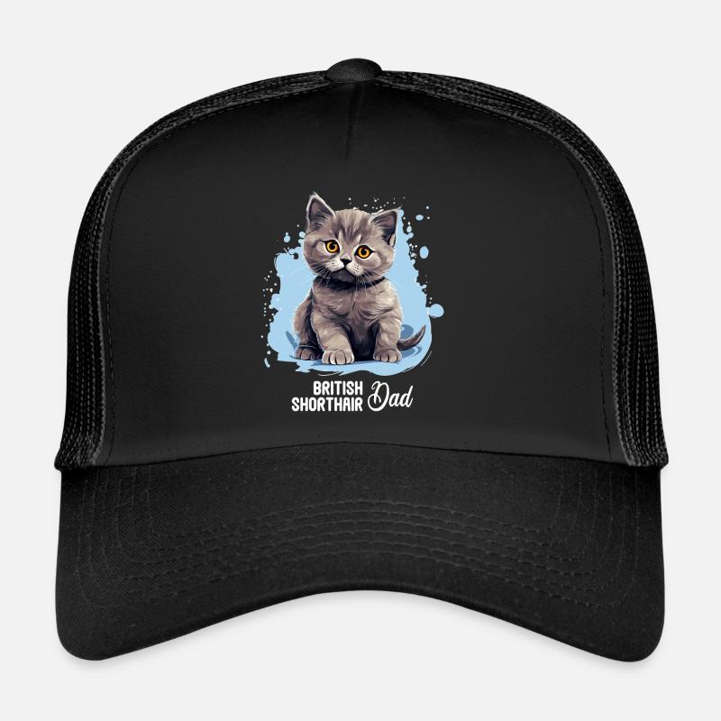 British Shorthair Casquette trucker 