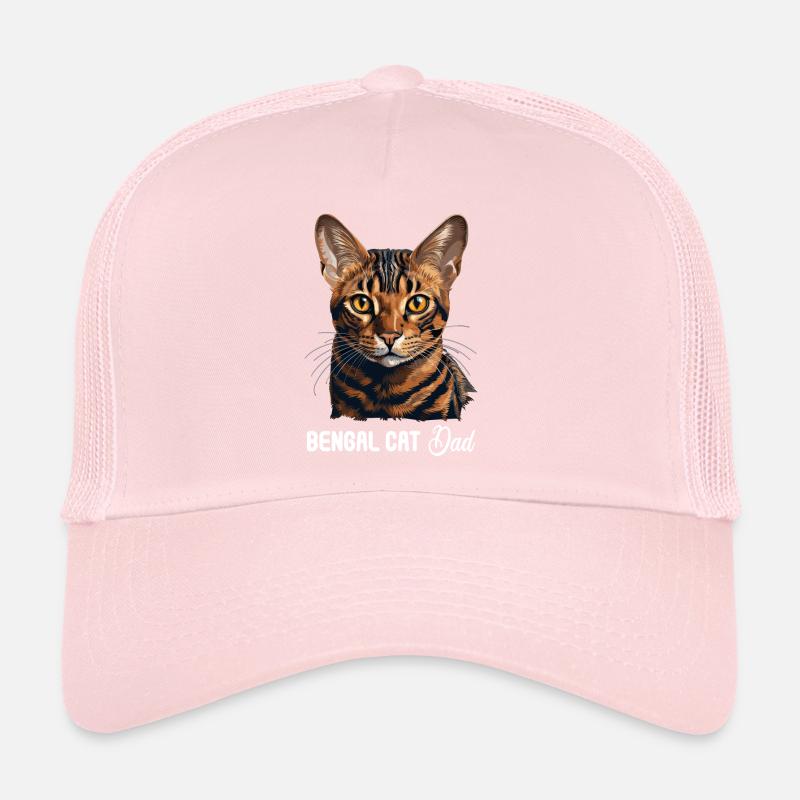 Chat du Bengale Casquette trucker 