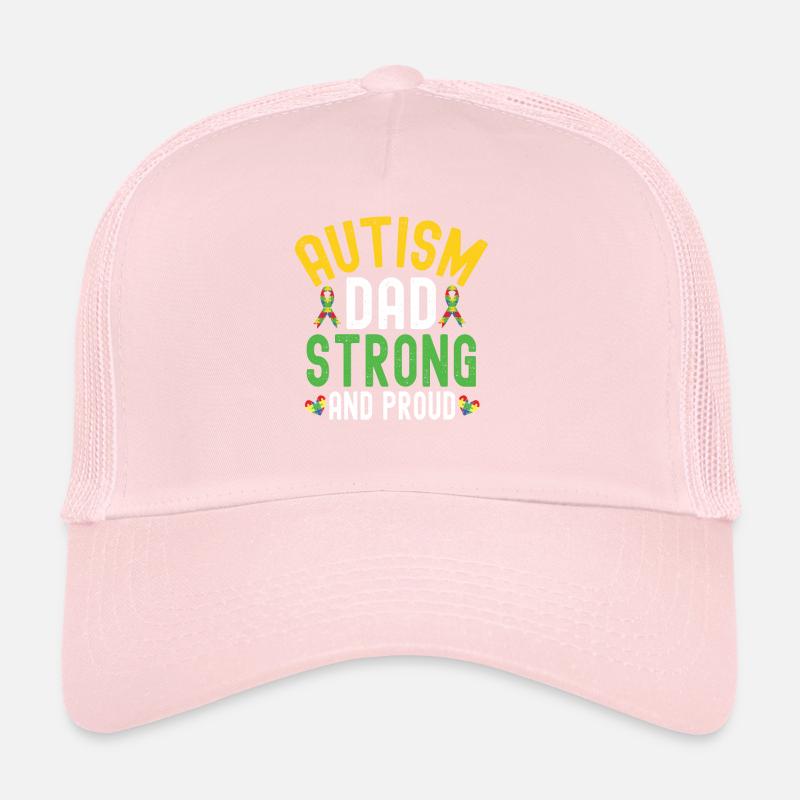 Autism Awareness Support Autistic Trucker Cap