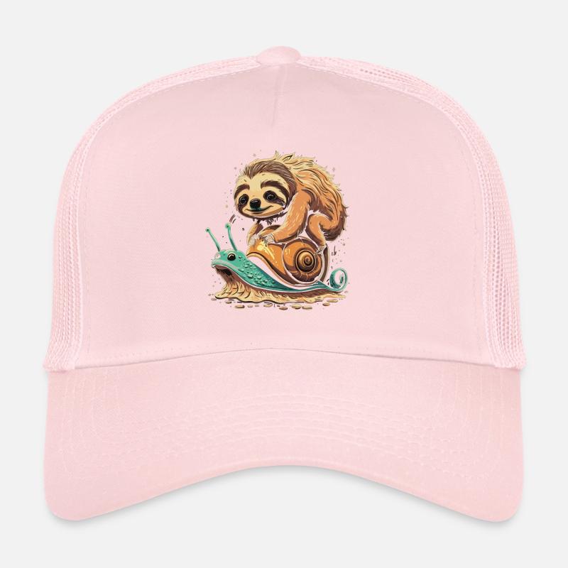 Faultier auf der Überholspur Trucker Cap