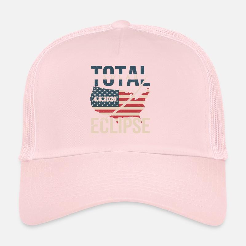 Total Solar Eclipse Usa April 8, 2024 Trucker Cap