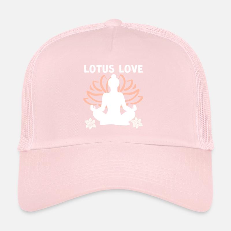 Lotus Love | Nature's Elegance and Affection Trucker Cap