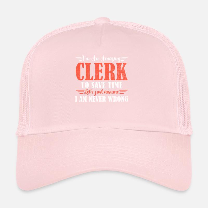 Commis génial Casquette trucker 