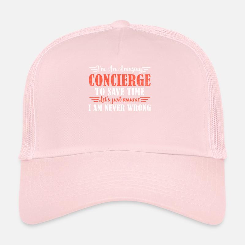 Awesome Concierge Trucker Cap