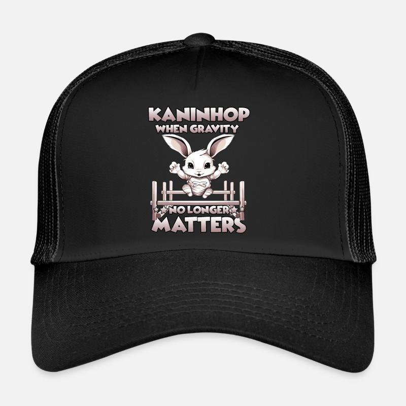 Kaninhop rabbit agility for your pet rabbit Trucker Cap