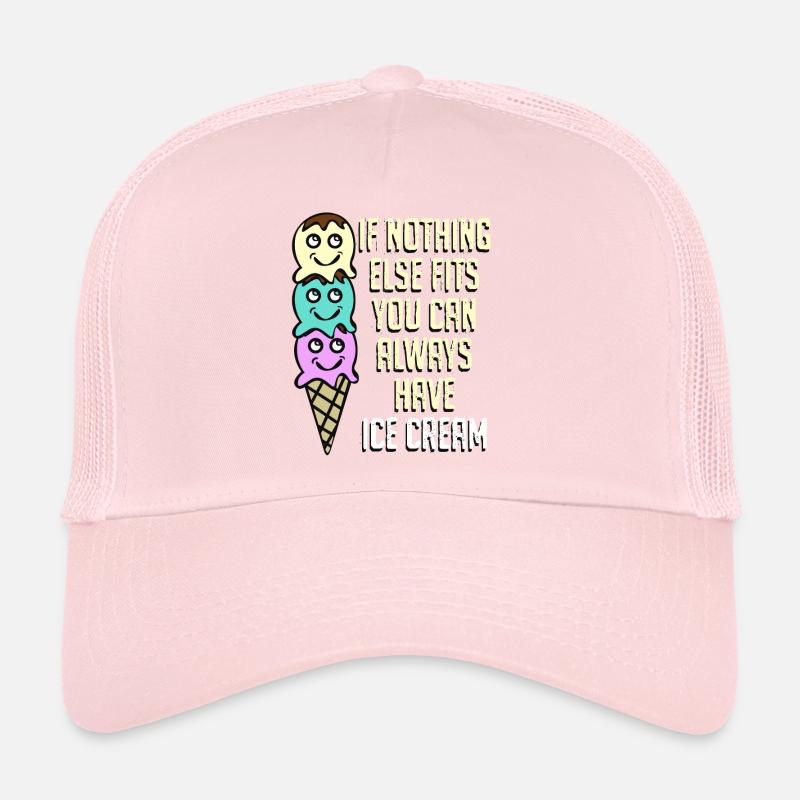 Mangez plus de crème glacée Casquette trucker 