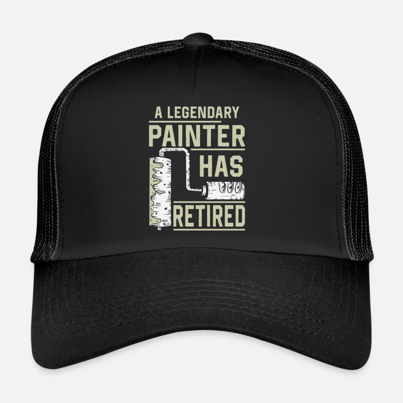 House Painter Decorator Retirement Trucker Cap