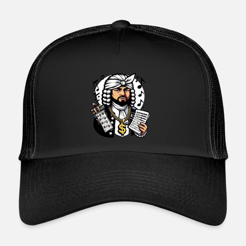 2Bach Funny Internet Meme Crossover Music Trucker Cap