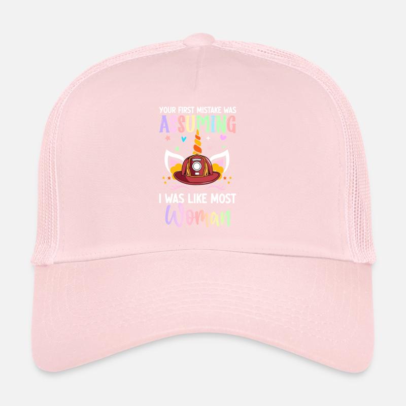 Feuerwehrmann Brandbekämpfung Trucker Cap