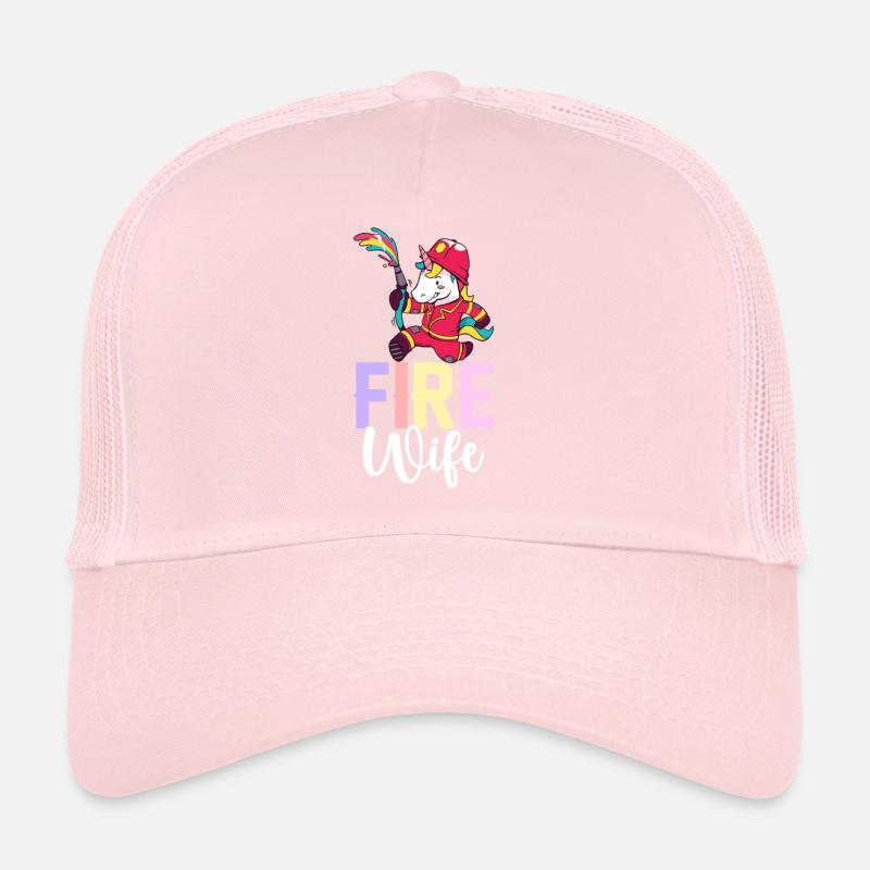 Firefighter Fire Fighting Trucker Cap