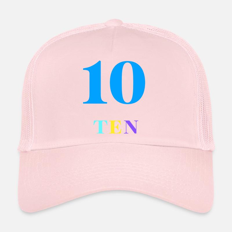 Ten-10e anniversaire Casquette trucker 