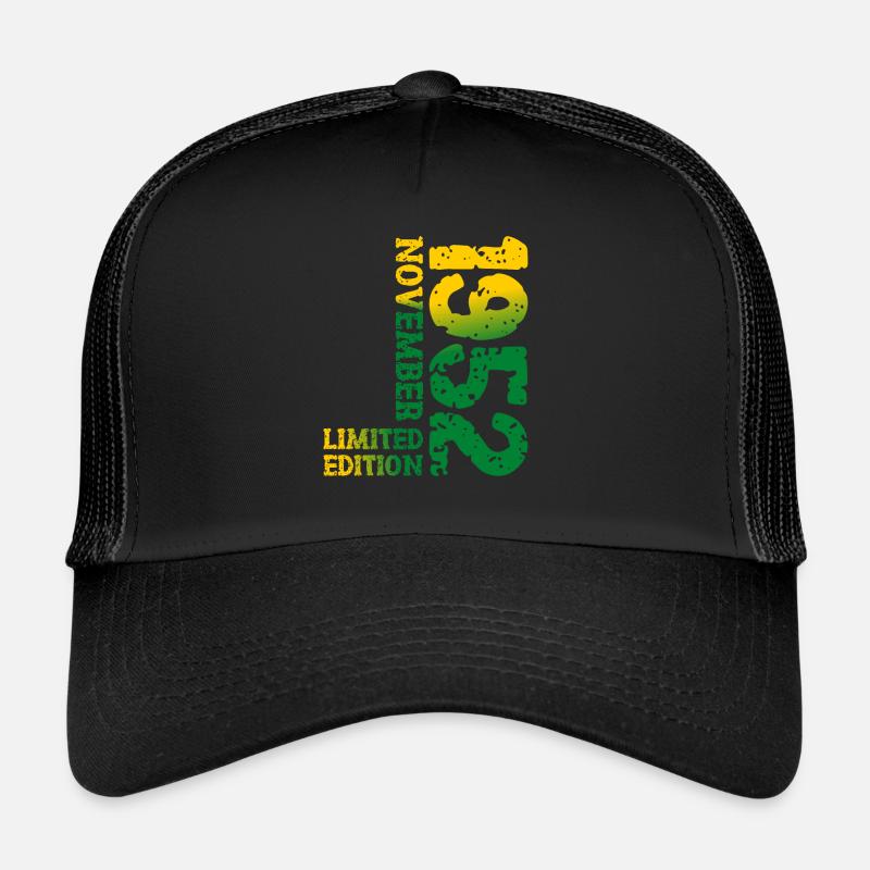 1952 November Limited Edition 71. Geburtstag Deko Trucker Cap