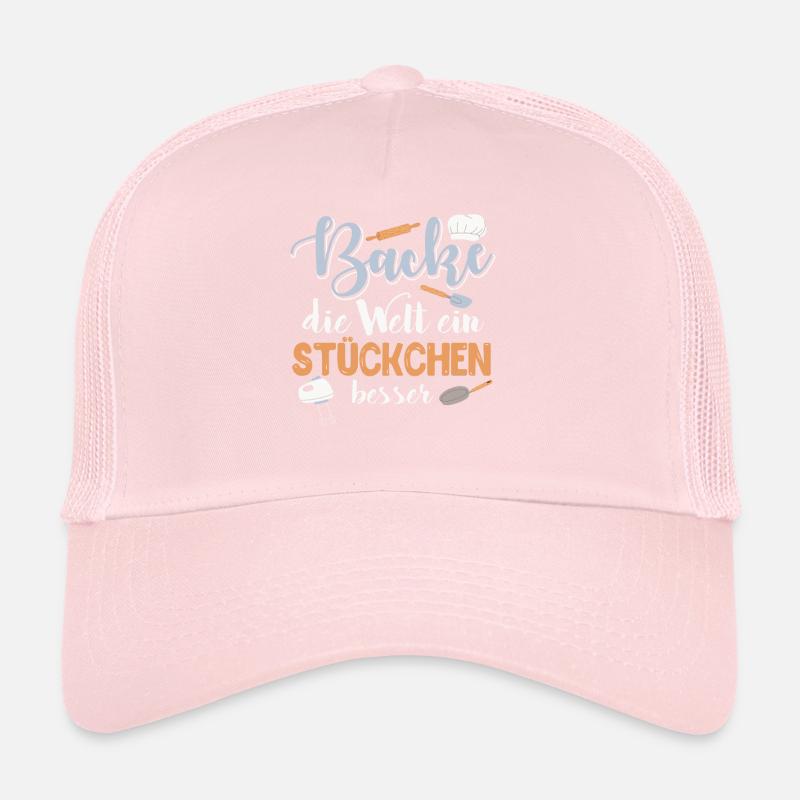 Backe die Welt ein Stückchen Besser Backfans Trucker Cap