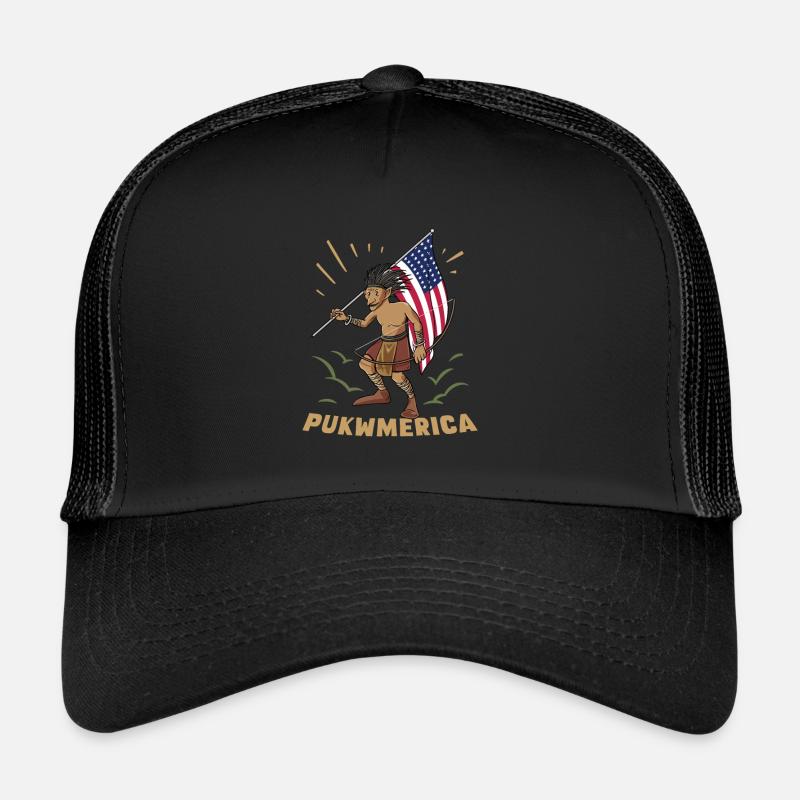 Folklore Fabelwesen Indianer Trucker Cap