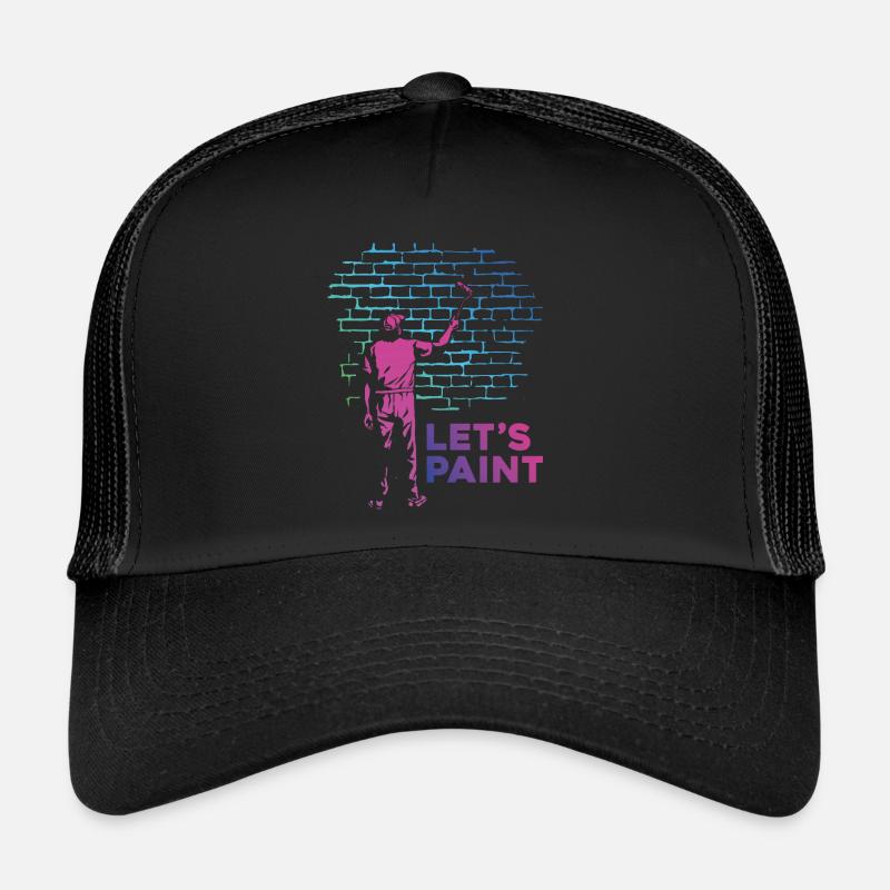 House Painter Decorator Retro 80s Trucker Cap