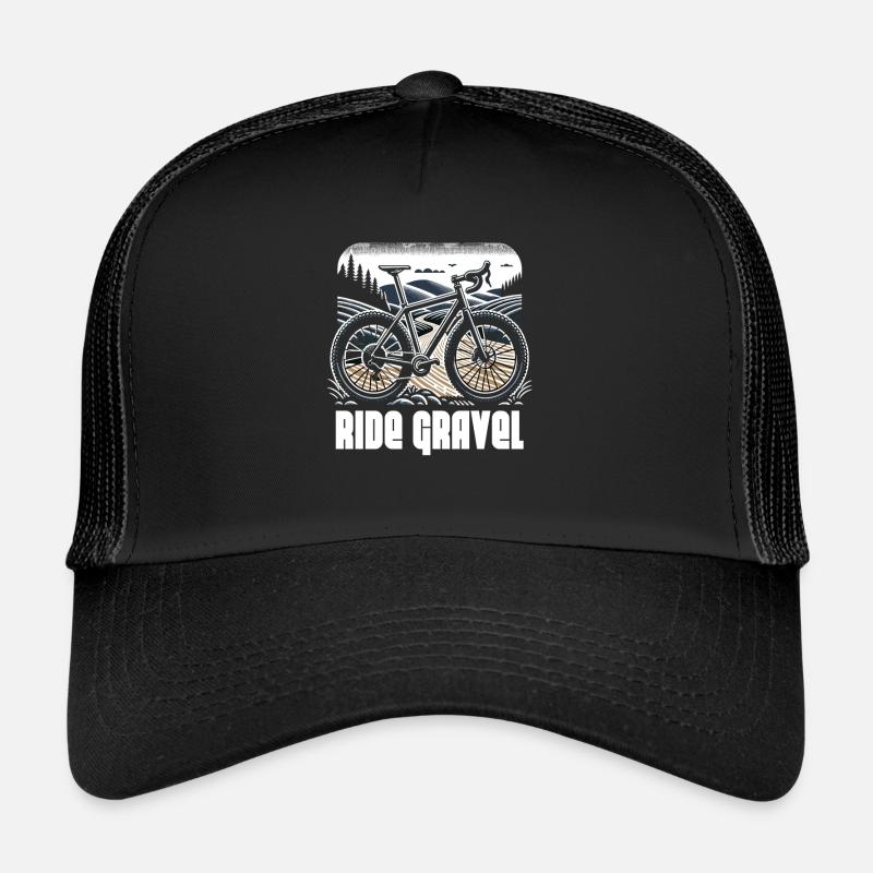 Roulez sur le gravier Casquette trucker 