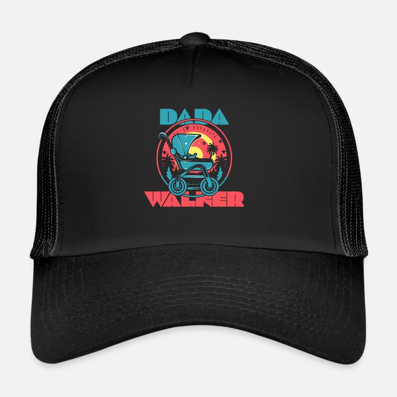 Daddy Dada Poussette Babywalker Casquette trucker 