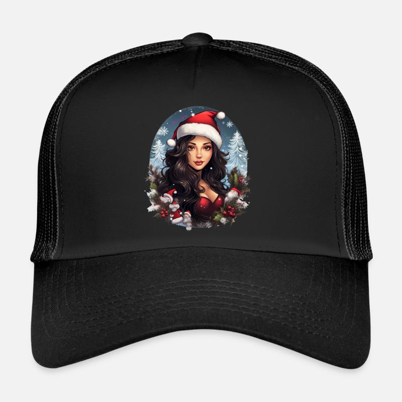 Mère noël Casquette trucker 