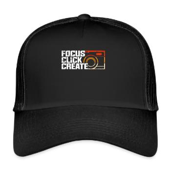 Photography - Photo shoot for photo camera. - Trucker Cap - black/black - Front