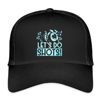 Photography - Photo shoot for photo camera. - Trucker Cap - black/black - Front