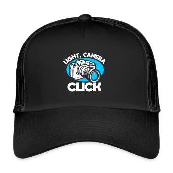 Photography - Photo shoot for photo camera. - Trucker Cap - black/black - Front