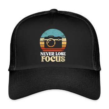 Photography - Photo shoot for photo camera. - Trucker Cap - black/black - Front