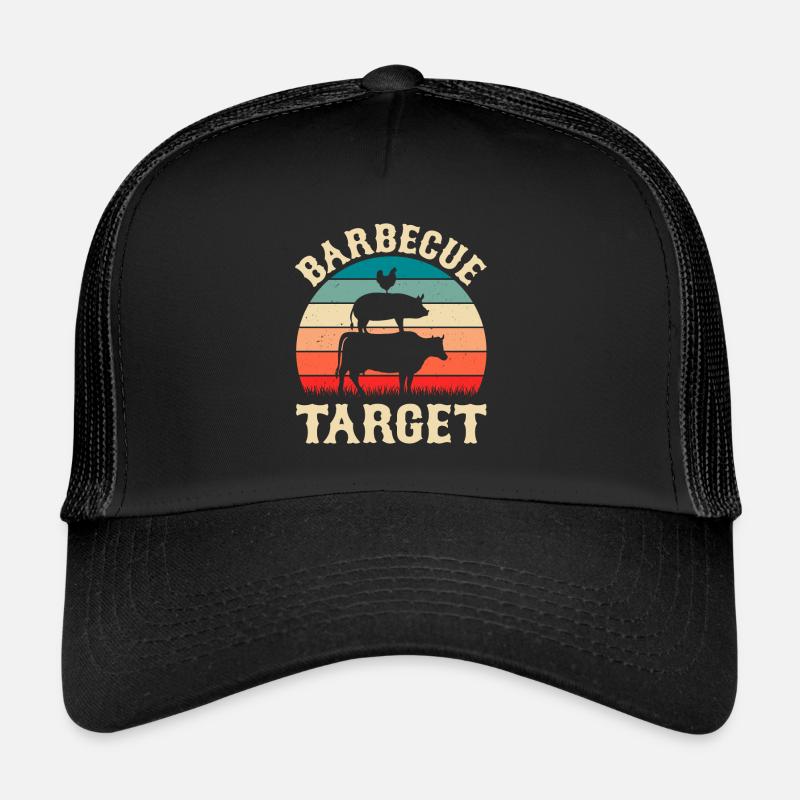 Barbecue Destination Grill Master Barbecue Barbecue Party Trucker Cap