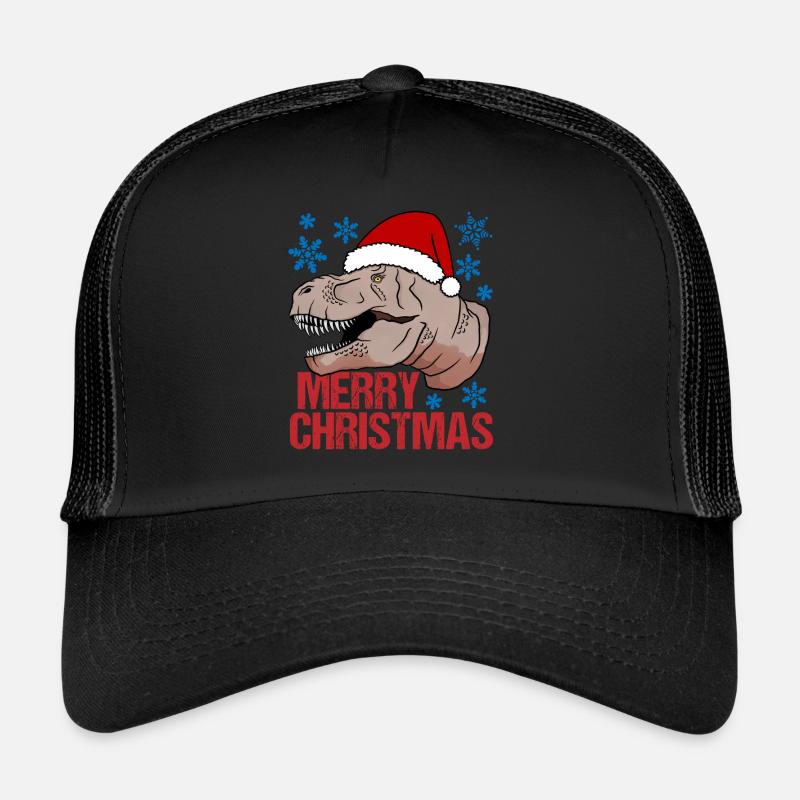 T-Rex Christmas Happiness Primeval Festive Fun Trucker Cap