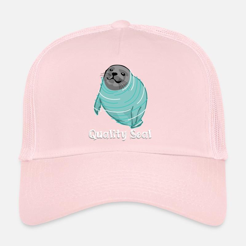 Label de qualité Pinneped Casquette trucker 