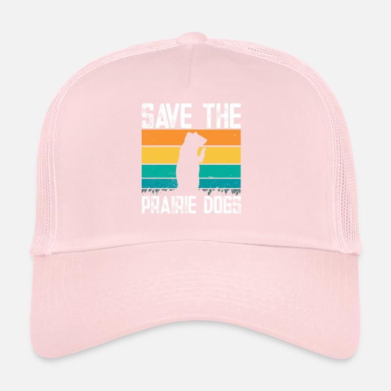 Chien de prairie Casquette trucker 