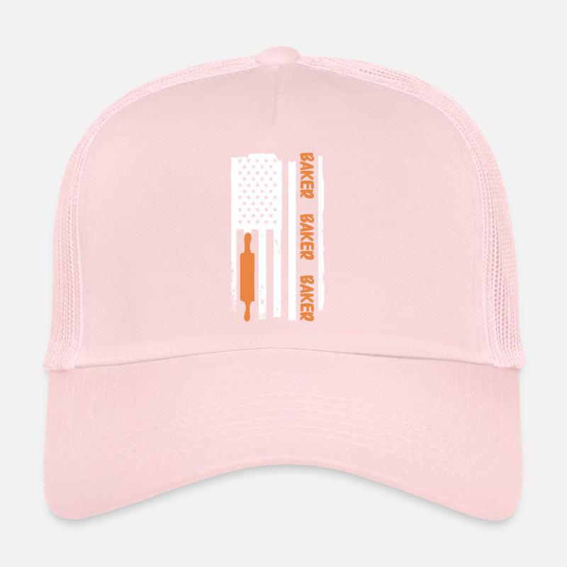 Brot backen Bäcker Bäckerei Brot machen Trucker Cap