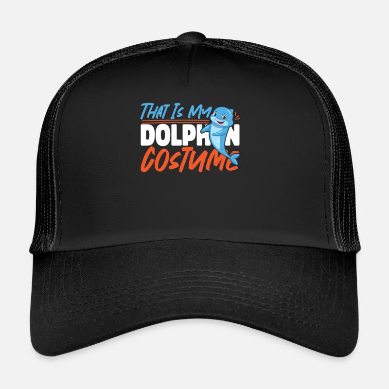 Dolphin Halloween That Is My Trucker Cap