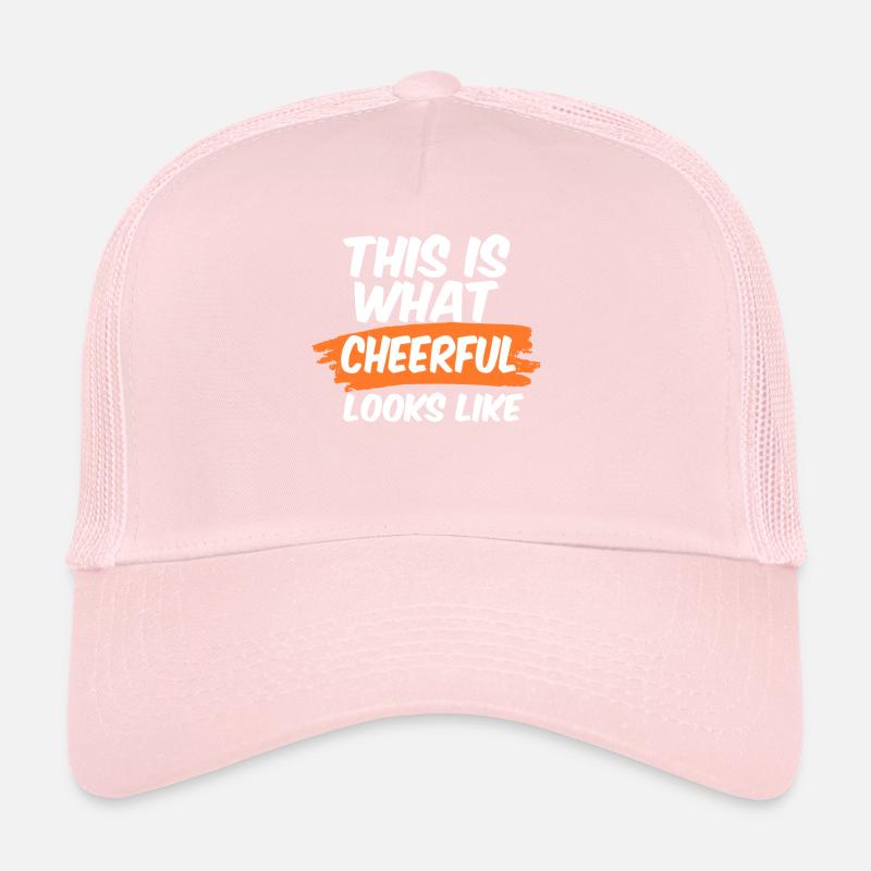 C’est à cela que ressemble la gaieté : édifiante Casquette trucker 
