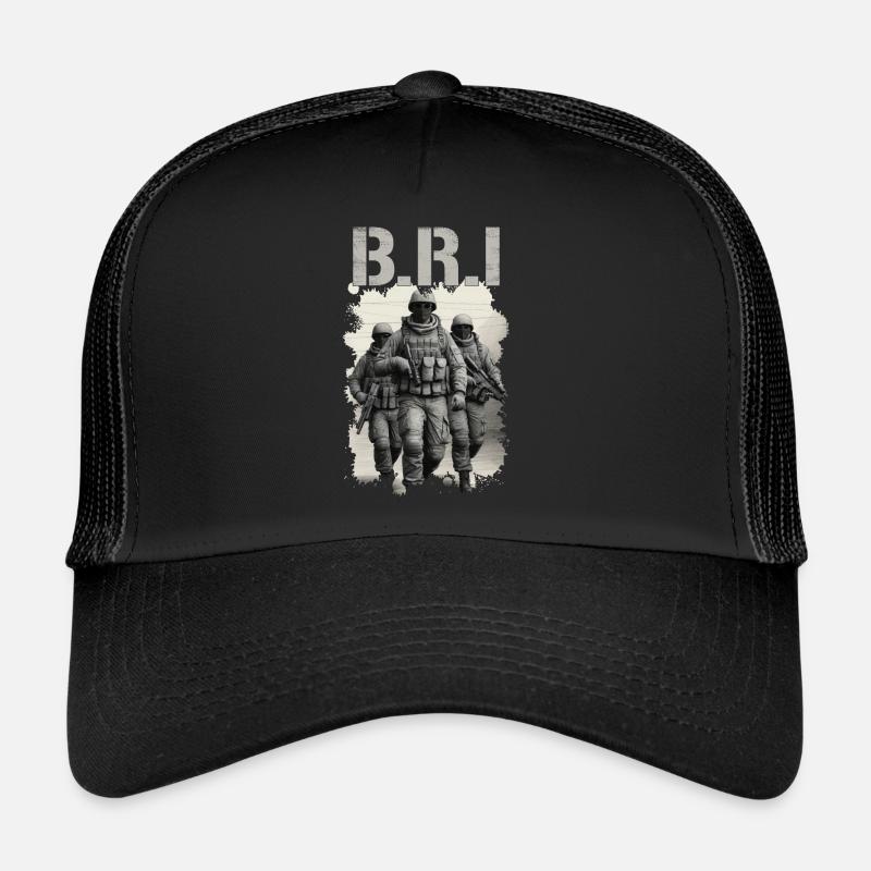 BRI BAC Special Unit France Trucker Cap
