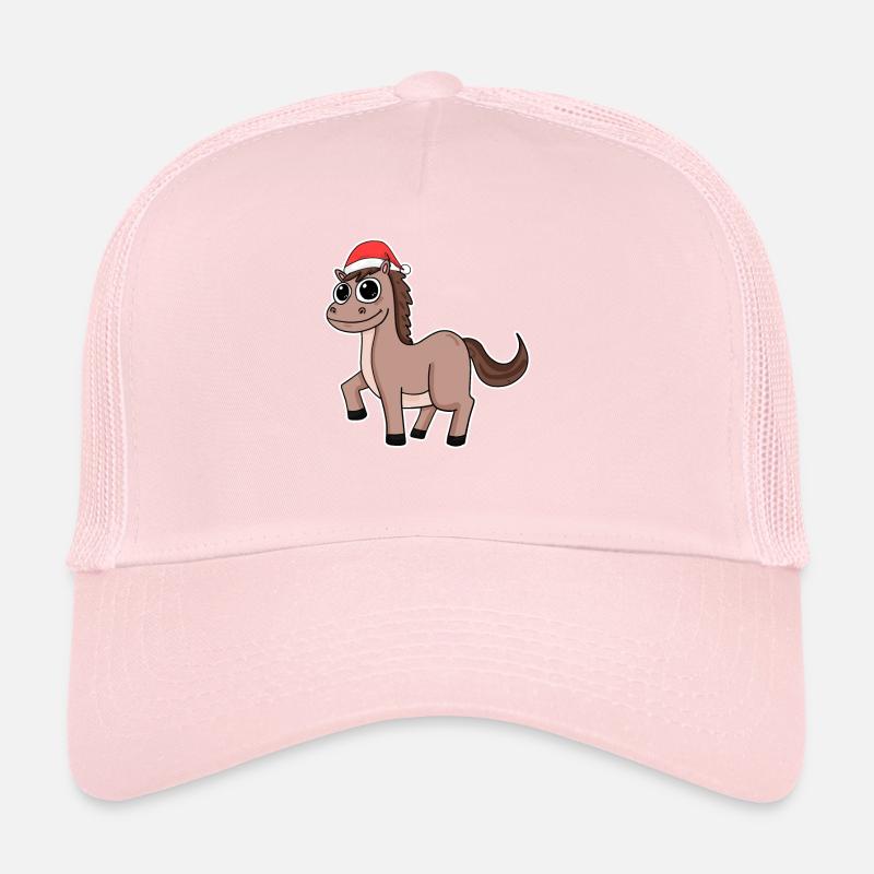 Cheval de Noël Casquette trucker 