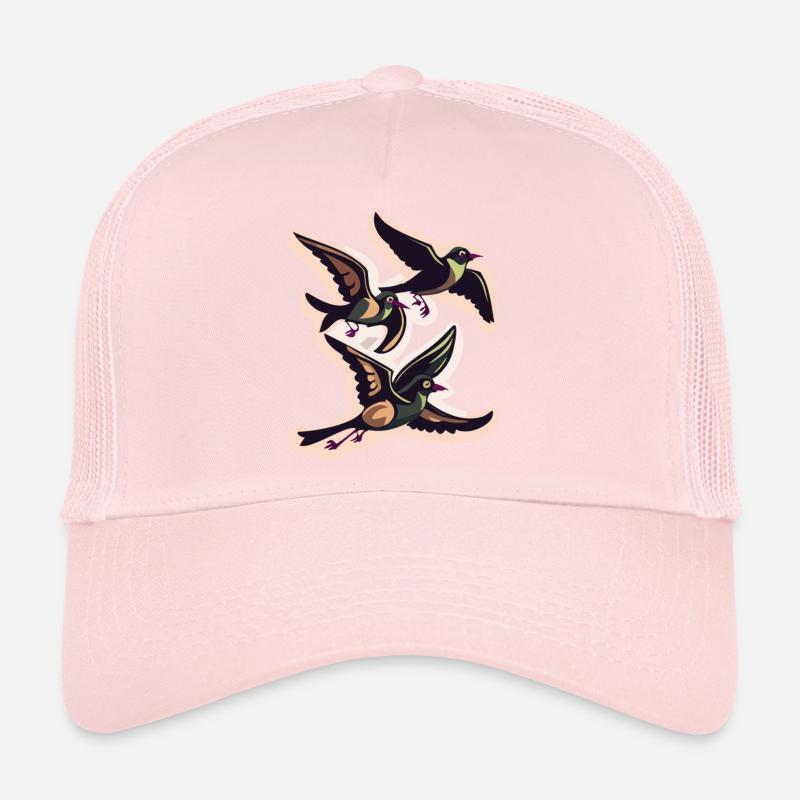 Volée d’oiseaux Casquette trucker 