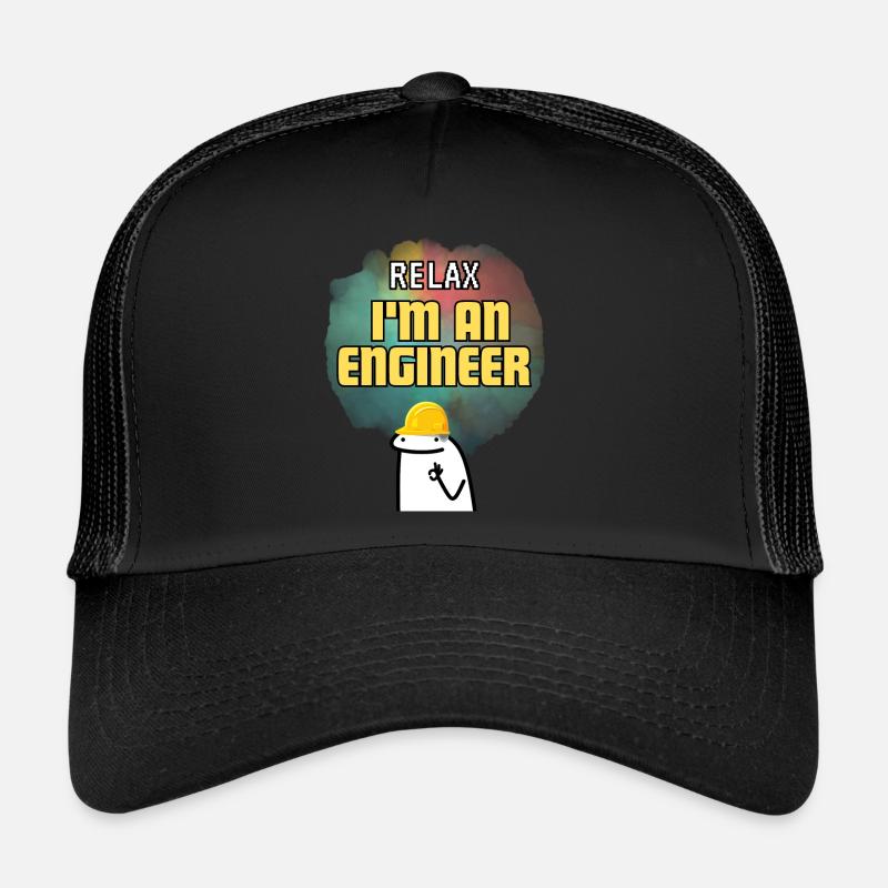 Der beste Ingenieur der Welt Design-Geschenk Trucker Cap